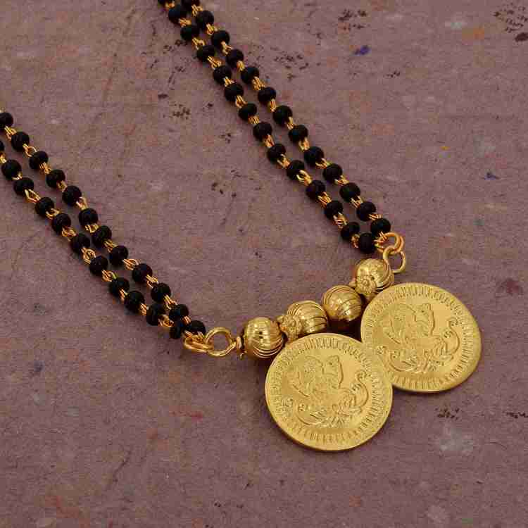 Gold 2025 coin mangalsutra