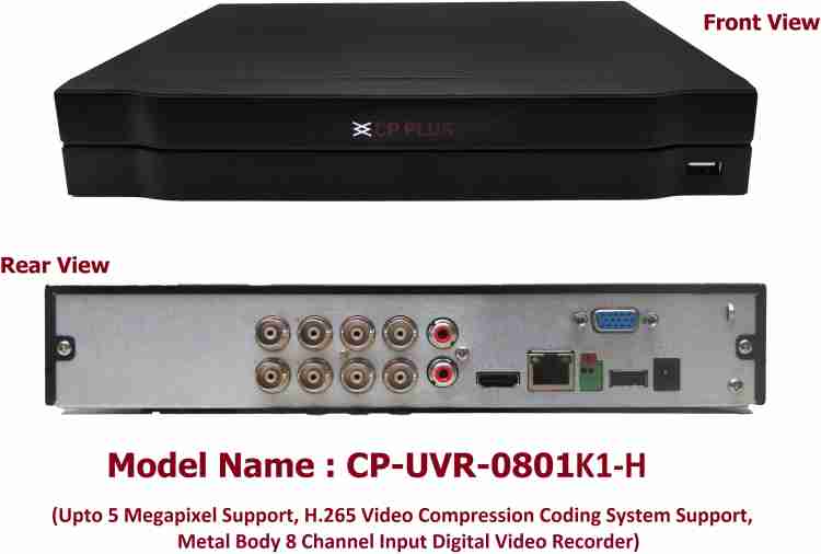 Cp plus dvr 8 channel sale 4mp