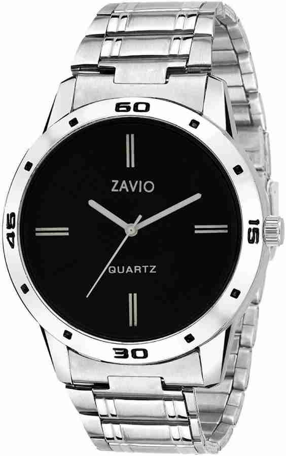 ZAVIO Steel Shine 2018 Series Analog Watch For Men Buy ZAVIO Steel Shine 2018 Series Analog Watch For Men Black Dial People Choice Z 320 Analog Online at Best Prices in India Flipkart