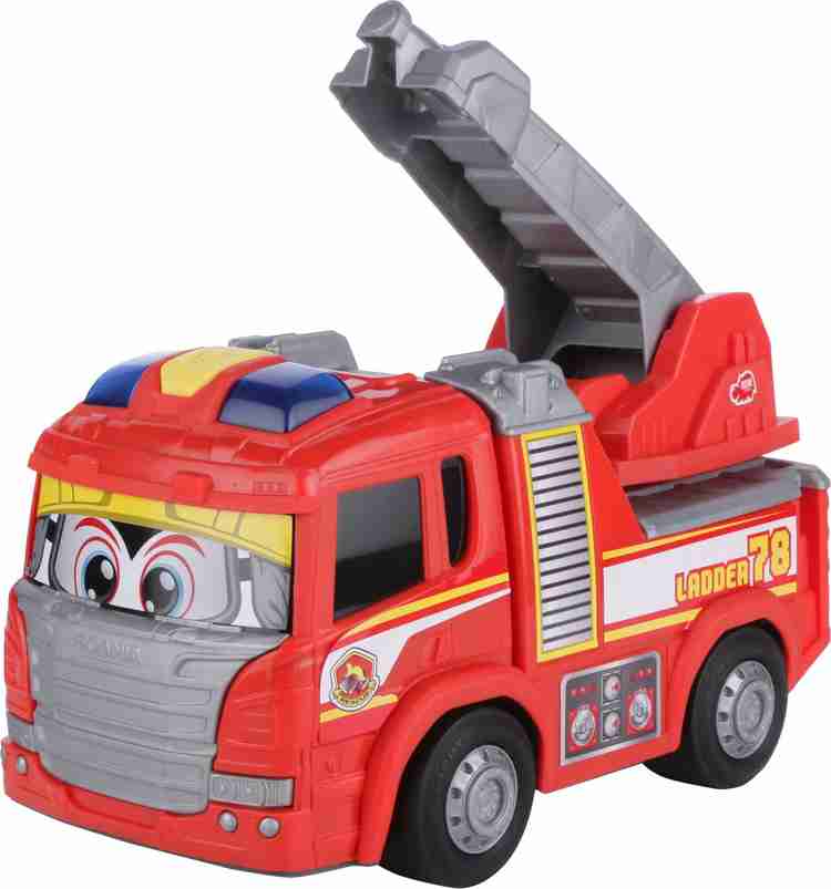 Dickie Happy Scania Fire Truck For Kids Happy Scania Fire Truck