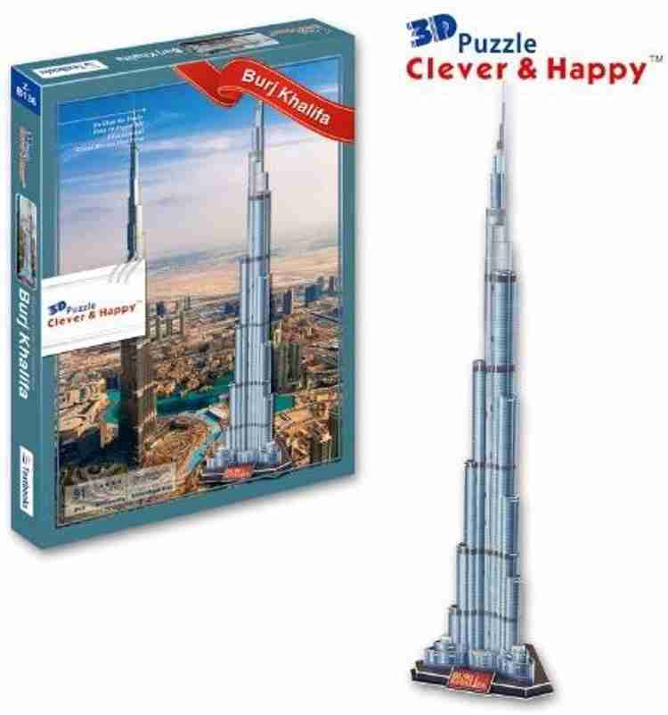 3d puzzle clever and 2024 happy