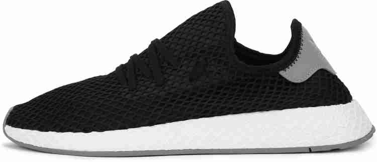 Mens black adidas deerupt clearance