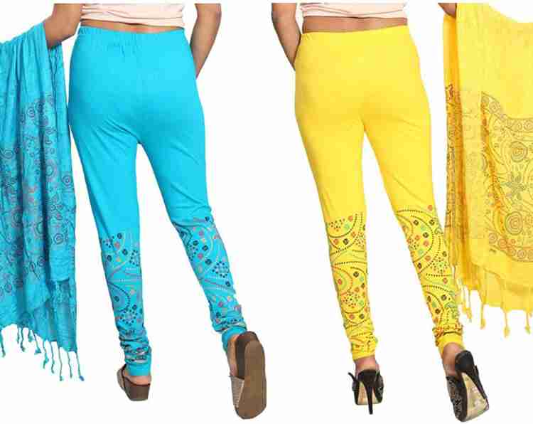 Lady Rose Yellow Churidar Legging in Dandeli at best price by Lady