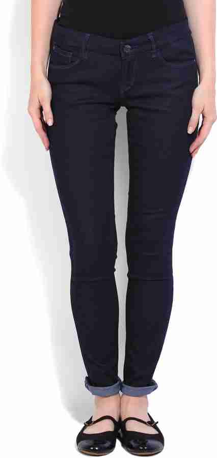 LEE Skinny Women Black Jeans - Buy WAX COATED BRUSHED INDIGO LEE Skinny  Women Black Jeans Online at Best Prices in India