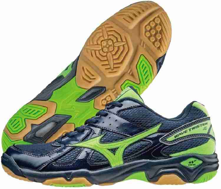 Mizuno wave twister green discount