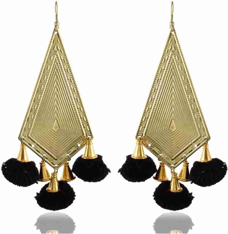 Pom pom jhumkas discount