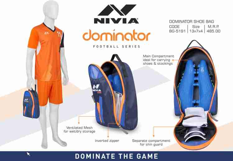 Nivia football sale kit bag