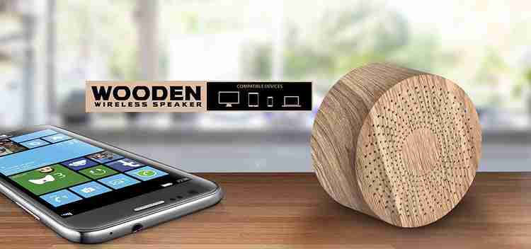 Xech bluetooth speaker best sale wooden