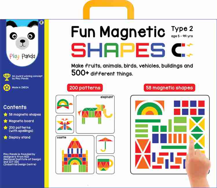 Magnetic shape game shop