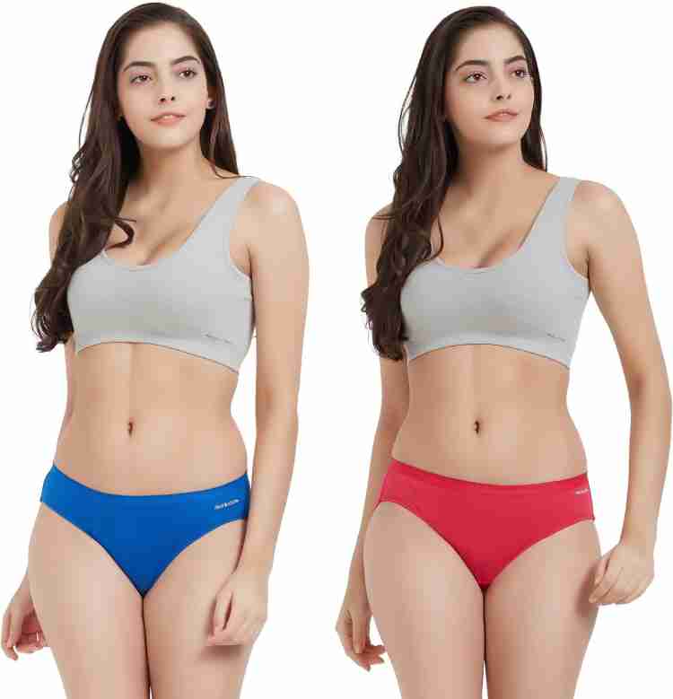 FRUIT OF THE LOOM Women Bikini Multicolor Panty - Buy FRUIT OF THE LOOM  Women Bikini Multicolor Panty Online at Best Prices in India