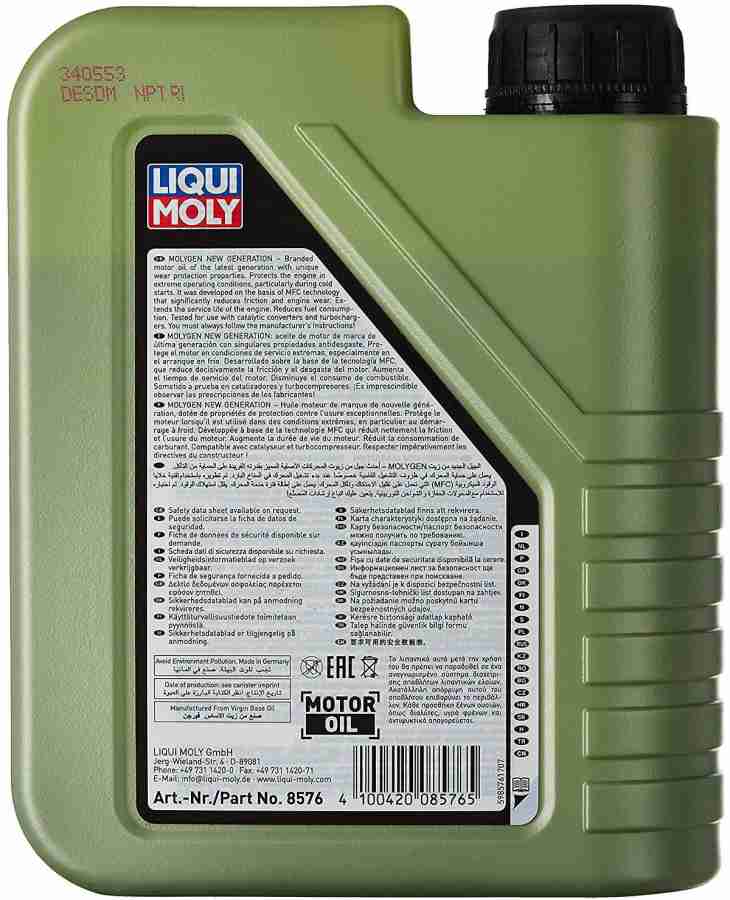 LIQUI MOLY 1L Molygen New Generation Motor Oil 5W-40 