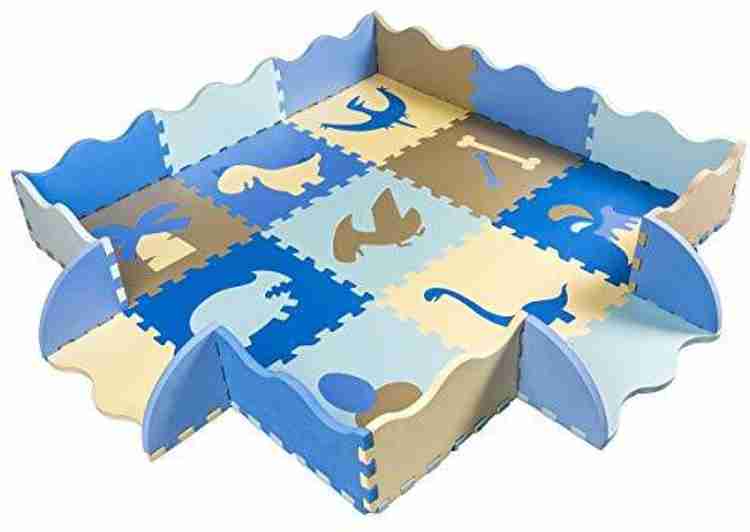 Baby play mat with fence sale