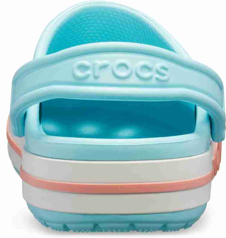 Aqua blue crocs store