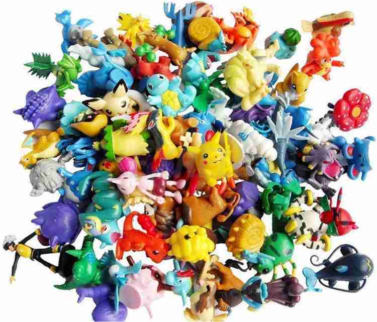 OliaDesign Pokemon Action Figures Set 144 Pcs Flipkart