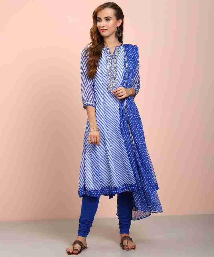 BIBA Printed Kurta Churidar Dupatta Set Buy BIBA Printed Kurta Churidar Dupatta Set Online at Best Prices in India Flipkart