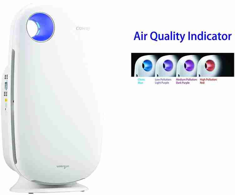 Coway air deals purifier purple light