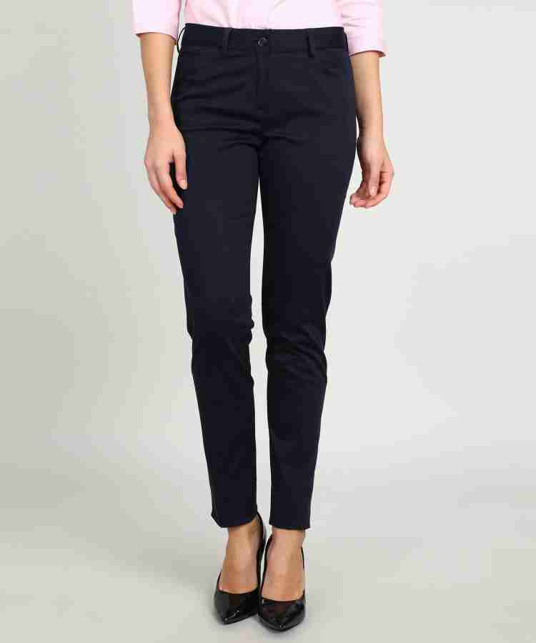 Buy Women Tapered Fit Trousers Online at Best Prices in India