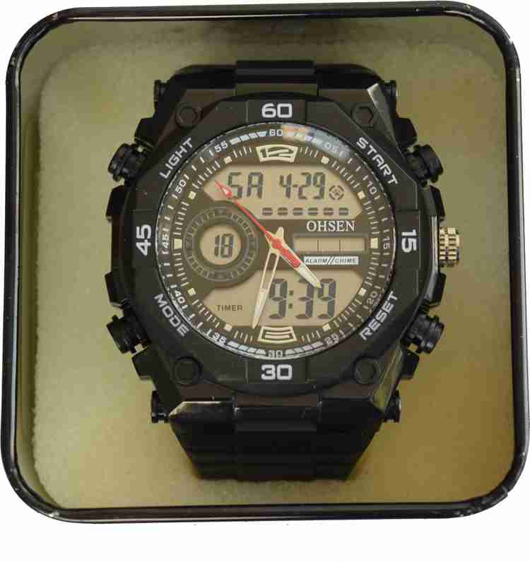 Ohsen Analog Digital Watch For Men Buy Ohsen Analog Digital Watch For Men New Model Technology Attractive Sports Date Week Display Digital Analog Dual Time Display Sports Watch for Boys Girls Sent As ...