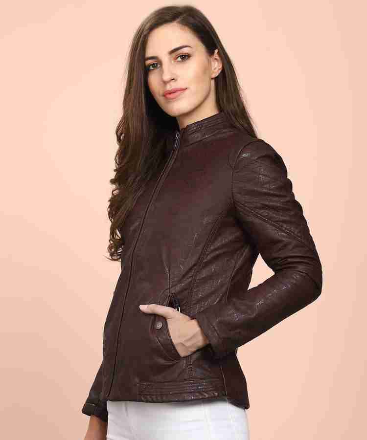 Leather jackets for womens flipkart top