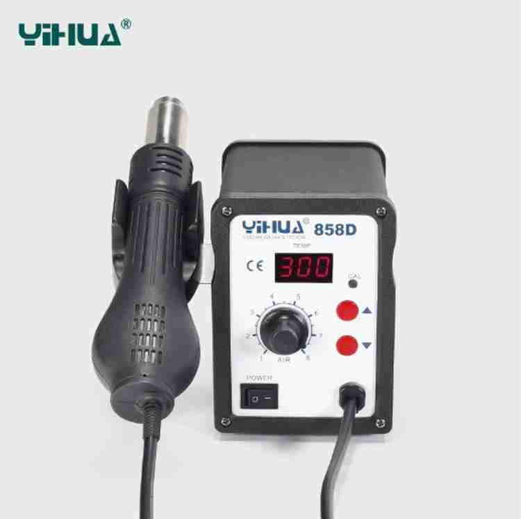 YIHUA 858D Hot Air Rework Station With Nozzles Digital SMD Rework