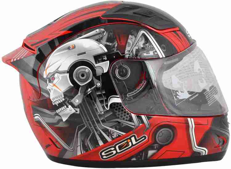 Sol metal best sale man helmet