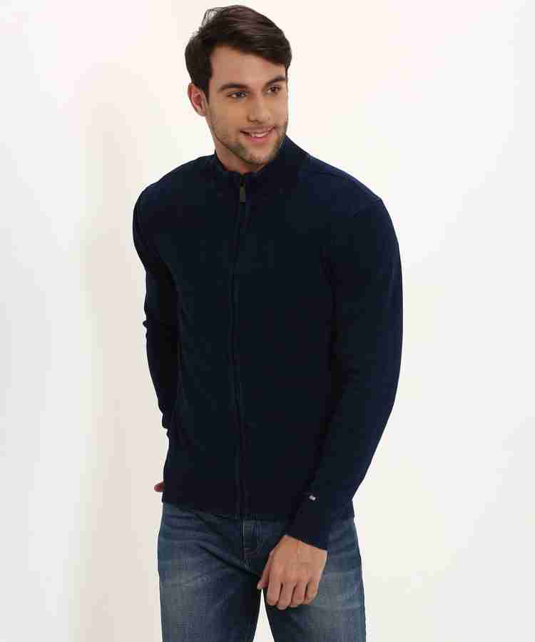 Arrow Sport Solid High Neck Casual Men Blue Sweater Buy Arrow Sport Solid High Neck Casual Men Blue Sweater Online at Best Prices in India Flipkart