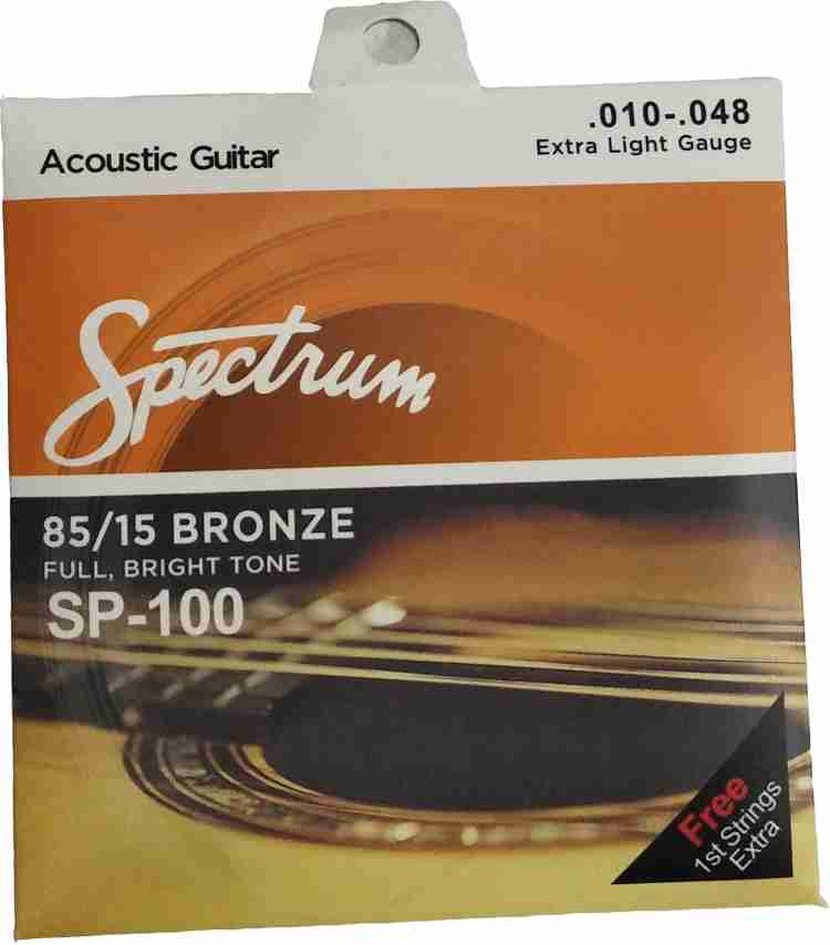 SPECTRUM Acoustic guitar 1st Strings Extra Guitar String Price in