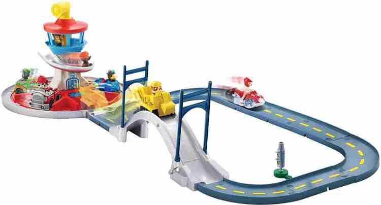 Launch n roll store lookout tower track set