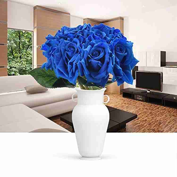 Artificial deals blue roses