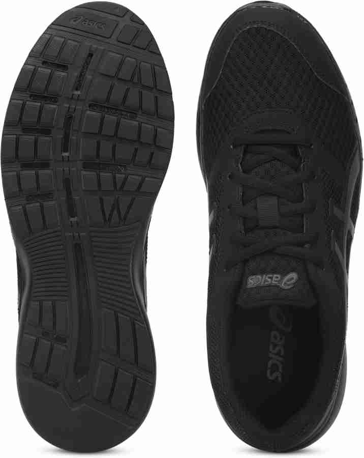 Asics men's stormer 2 running shoes black best sale