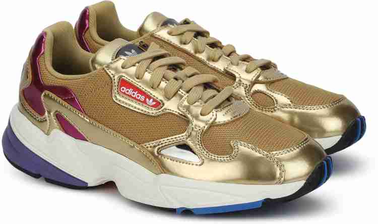 Adidas falcon w gold shop
