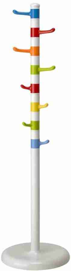 Ikea coat stand white top