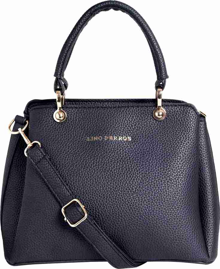 Buy LINO PERROS Women Black Shoulder Bag Black Online Best Price in India Flipkart