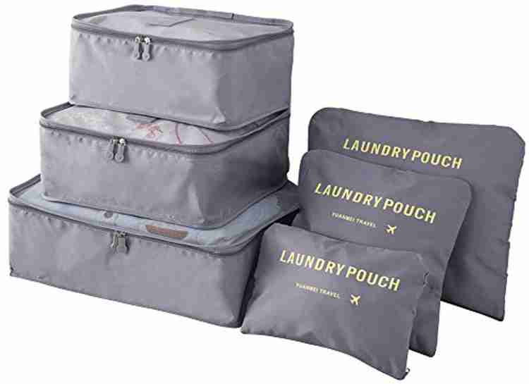 Sellus 6 Set Travel Packing Pouches Luggage Compression Pouches