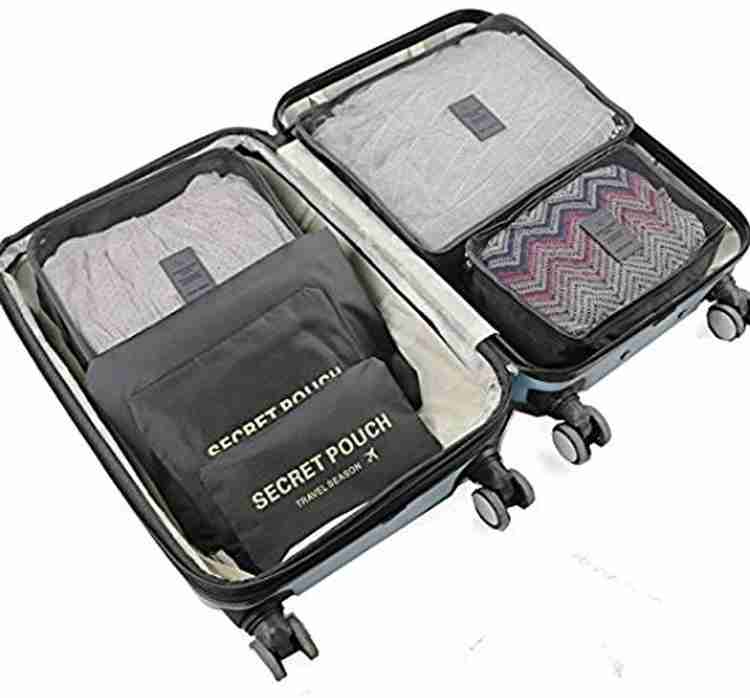 Sellus 6 Set Travel Packing Pouches Luggage Compression Pouches