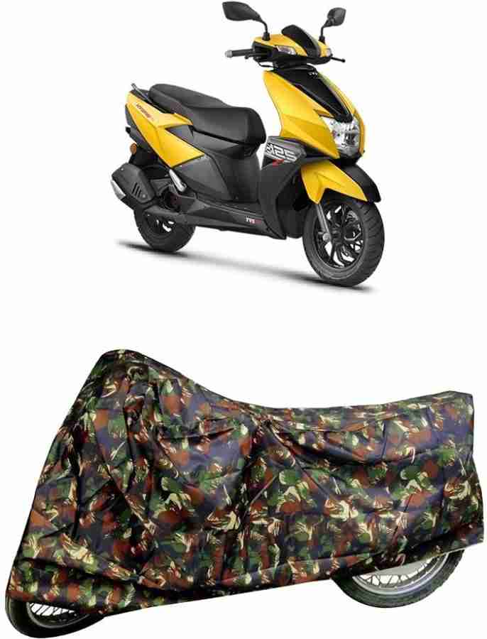 BIGWHEEL Two Wheeler Cover for TVS Price in India Buy BIGWHEEL Two Wheeler Cover for TVS online at Flipkart