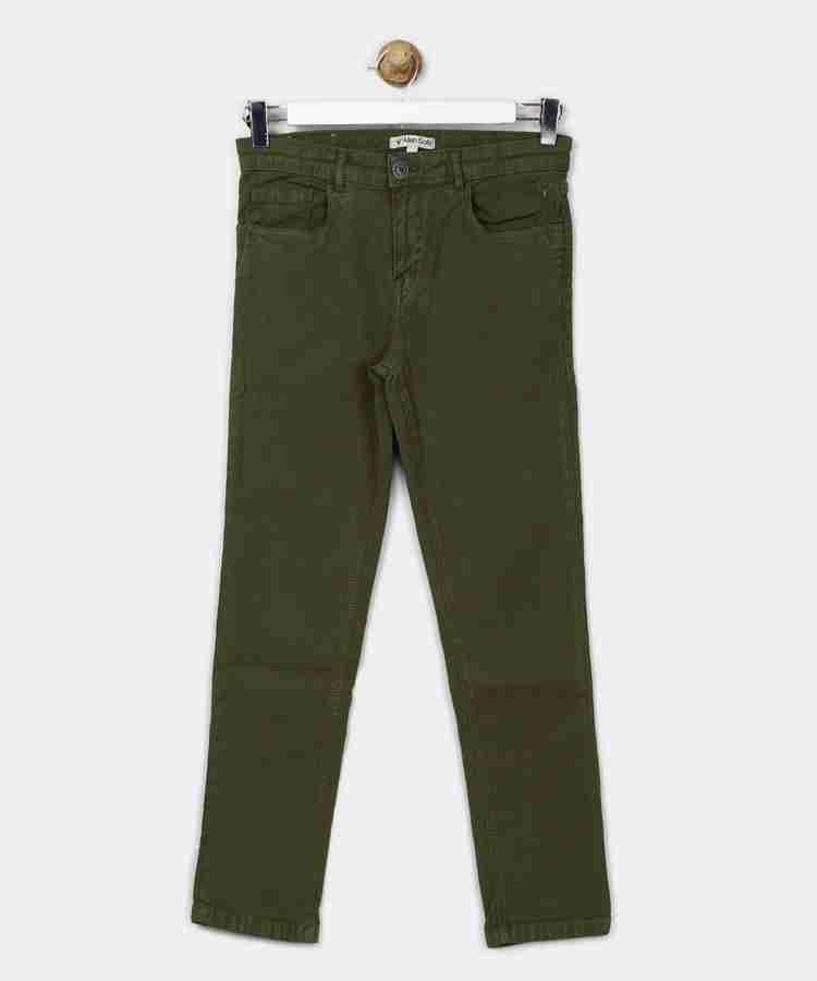 Allen Solly Junior Slim Boys Green Jeans Buy Allen Solly Junior Slim Boys Green Jeans Online at Best Prices in India Flipkart