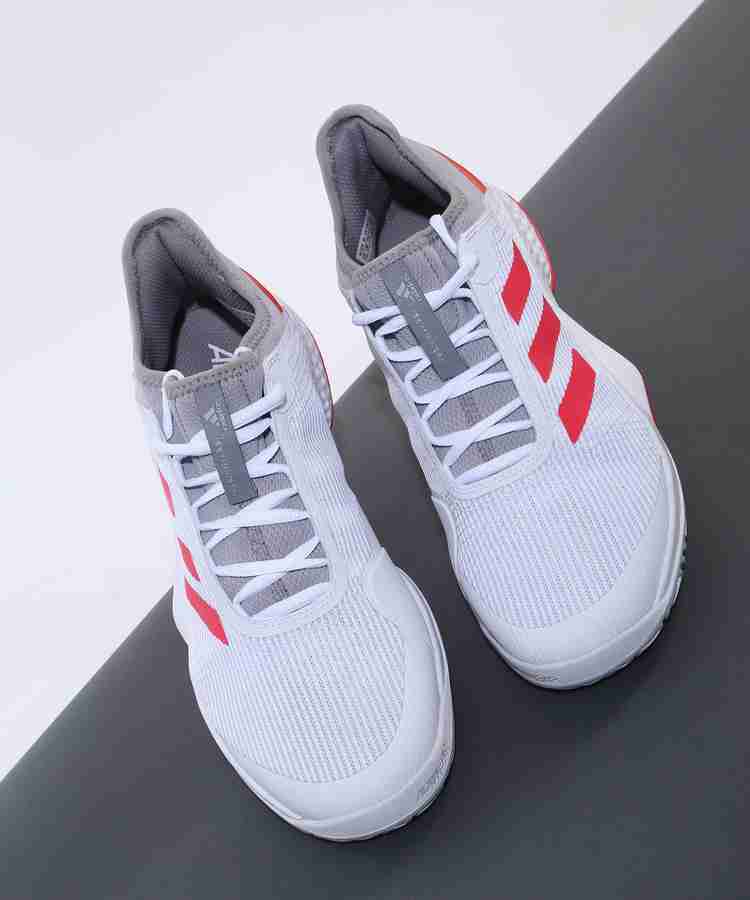 Adidas adizero club 2 granite/red women's shoes clearance