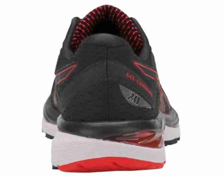 Asics gel cumulus 20 black red best sale