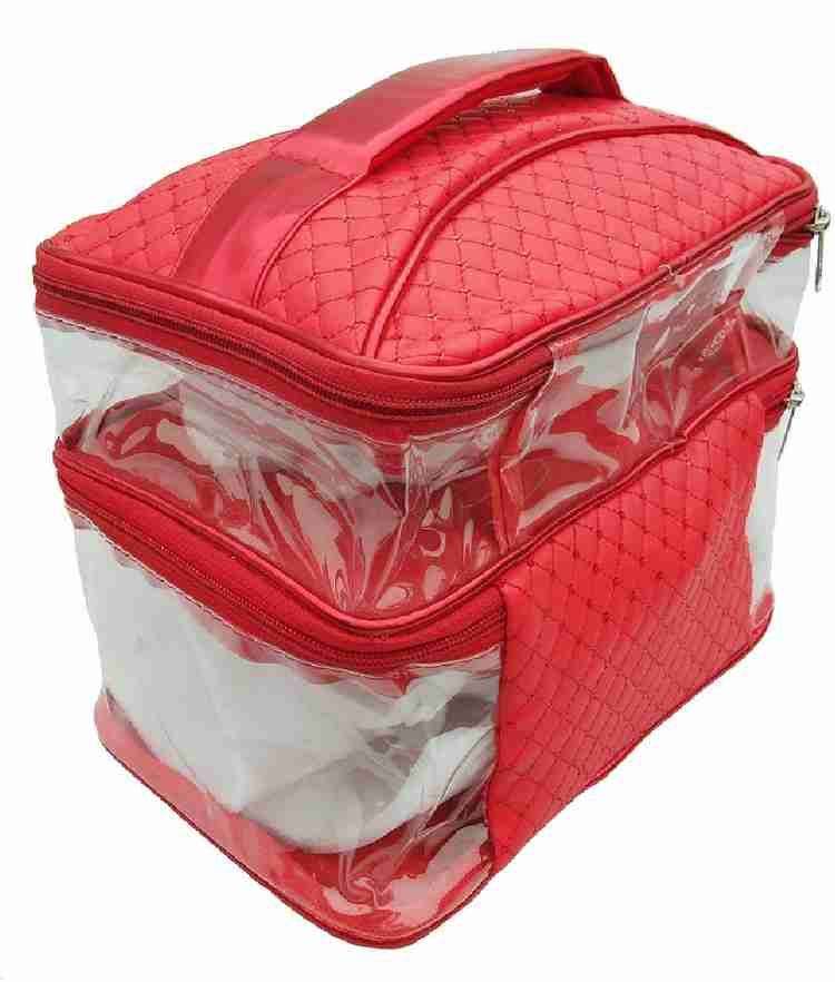 N A PURSE transparent vanity bag