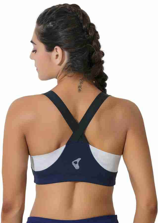 Zivame bikini_underwear_women : Buy Zivame Zelocity Sports Bra With  Removable Padding Blue Online