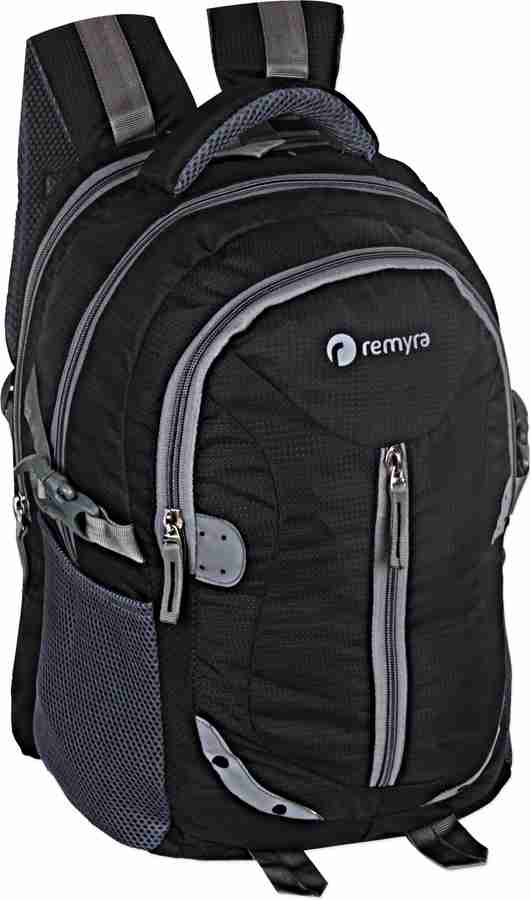 Flipkart Remyra HiStorage 32 L Travel Pithu Bag Waterproof Multi Functional Pocket for Men and Women School Bag for Girls Backpack with Rain Cover Black Waterproof Multipurpose Bag Multipurpose Ba...