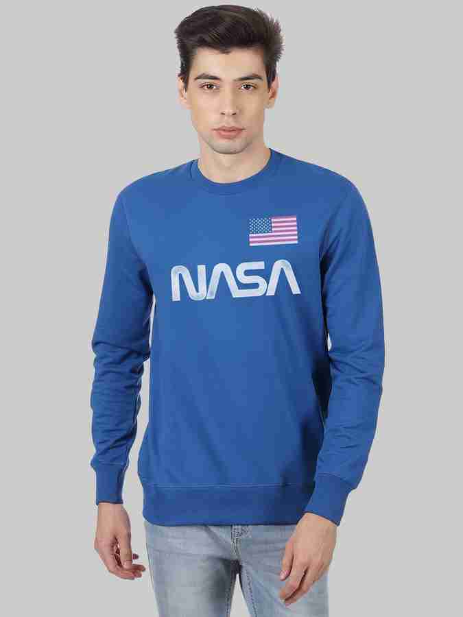 Nasa By Free Authority Full Sleeve Printed Men Sweatshirt Buy