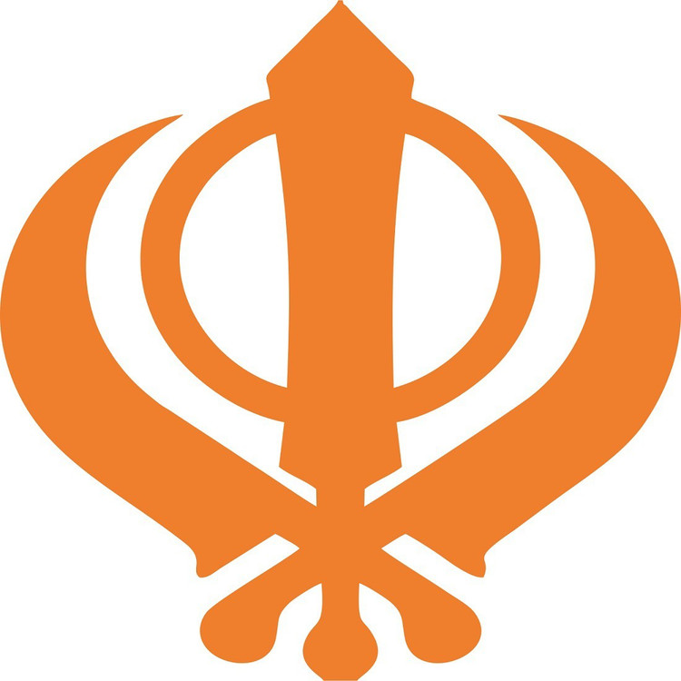 Khanda Sticker Indian Sikh Logo