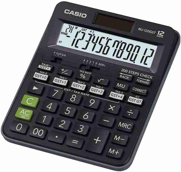 CASIO MJ 120GST Desktop Basic Calculator Basic Flipkart