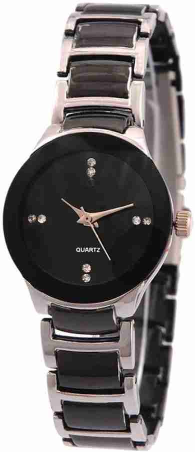 Panars Synoke Imported Analog Watch For Women Buy Panars Synoke Imported Analog Watch For Women Silver Black Metal Chain Medium Dial Thickness Online at Best Prices in India Flipkart