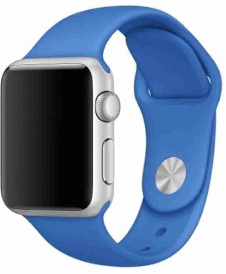 teple Replacement Band Strap for apple watch 38mm Series 3 2 1 apple watch series 3 38mm Soft Silicon Watch Not Included Blue Smart Watch Strap Price in India Buy teple Replacement