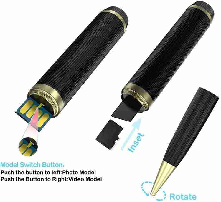 Onskart Hidden Camera Pen HD 1920 1080P Spy Pen Recorder Real