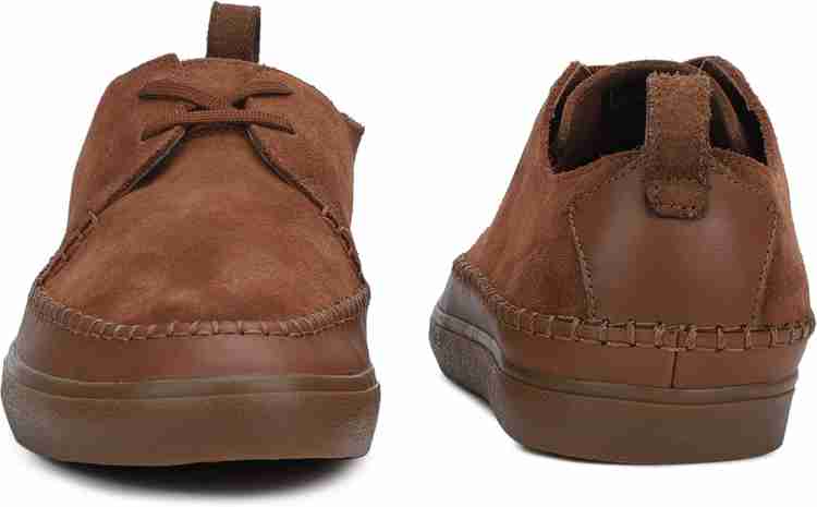 Clarks kessell online craft tan suede