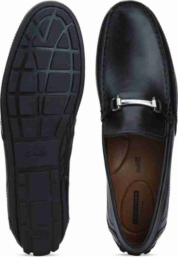 CLARKS Benero Brace Black Leather Loafers For Men Buy CLARKS Benero Brace Black Leather Loafers For Men Online at Best Price Shop Online for Footwears in India Flipkart